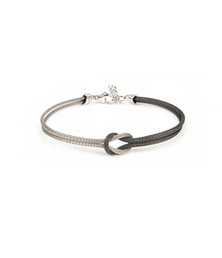 Bracelet Brittany - Black Silver Germain by JoMarly