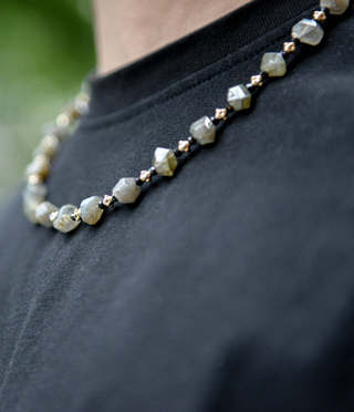 Necklace Boreal - Labradorite Germain by JoMarly