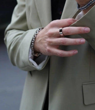 Ring Louvre - Black Onyx Germain